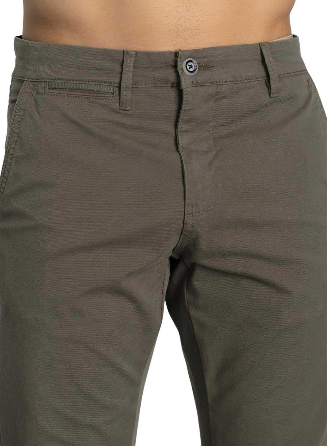 Pantaloni Chino Verde Klout per Uomo