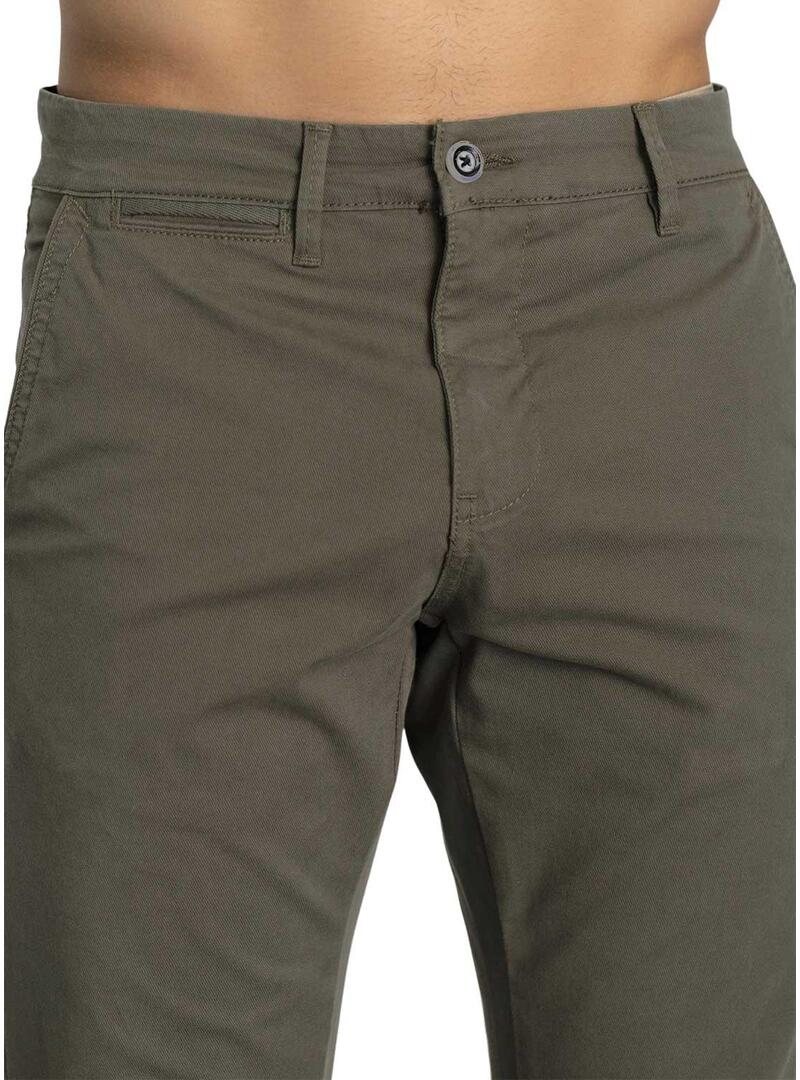 Pantaloni Chino Verde Klout per Uomo