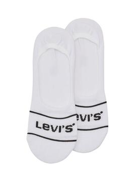 Calzini Levis Low Rise Bianco per Uomo