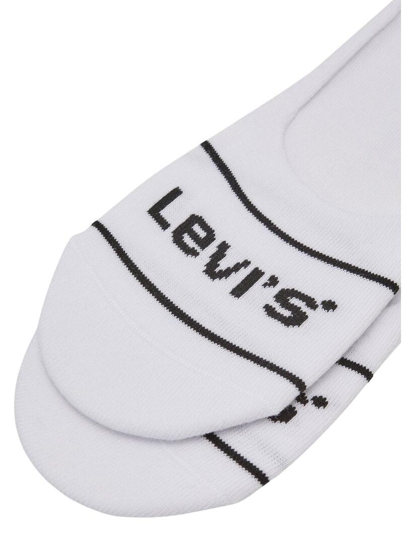 Calzini Levis Low Rise Bianco per Uomo