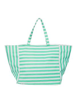 Borsa Pieces Sassi Verde per Donna