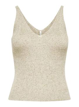 T-Shirt Only Lina Beige per Donna