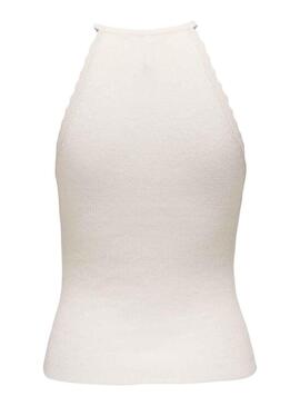 Top Only Gemma Halter Beige per Donna