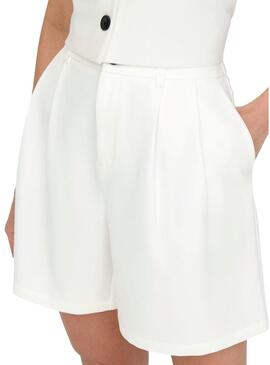 Short Only Abba Bianco per Donna