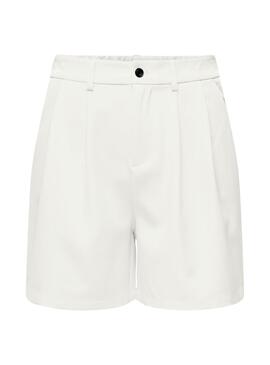 Short Only Abba Bianco per Donna