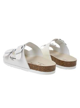 Sandali Pepe Jeans Oban Couple Bianco per Bambina