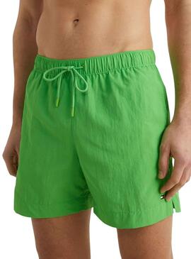 Costume da bagno Tommy Hilfiger Basic Verde per Uomo