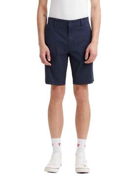 Bermudas Levis Chino Short Blu Navy per Uomo