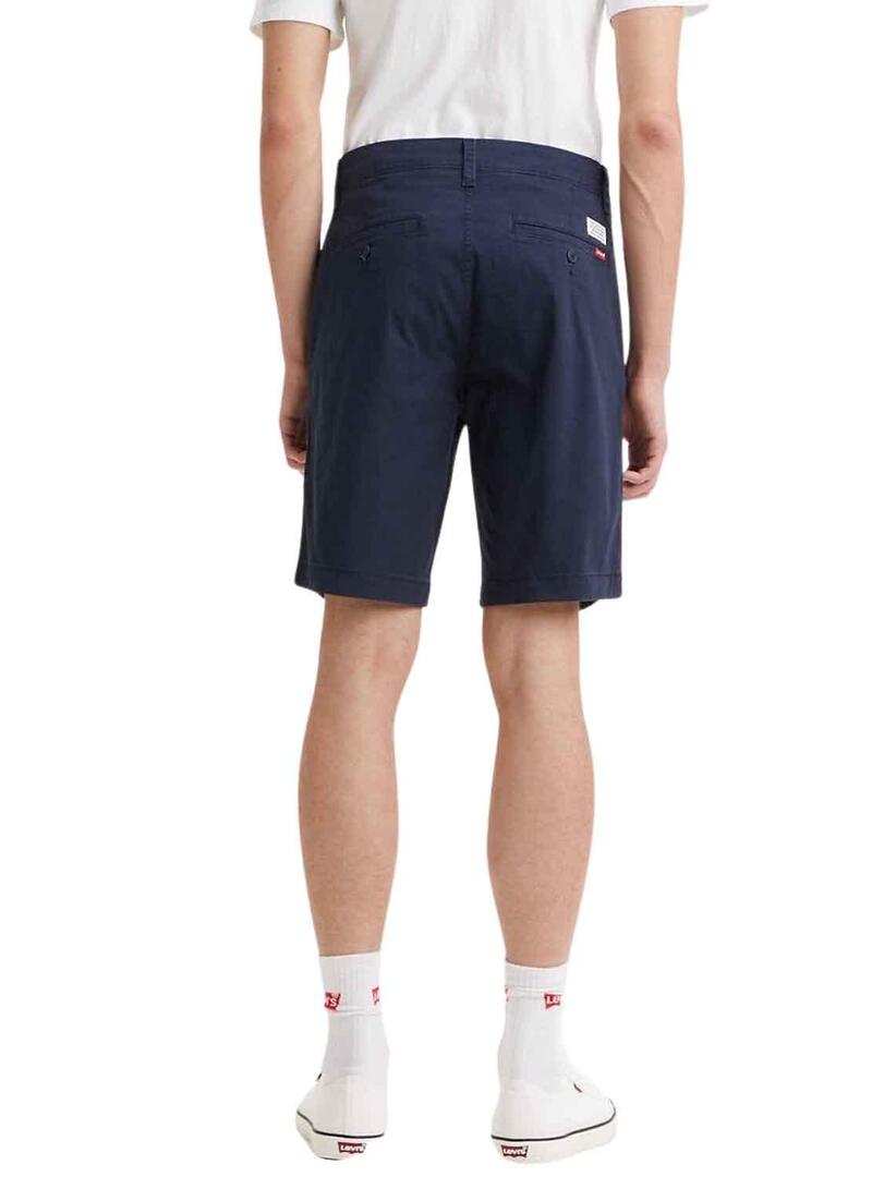 Bermudas Levis Chino Short Blu Navy per Uomo