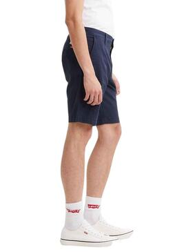 Bermudas Levis Chino Short Blu Navy per Uomo