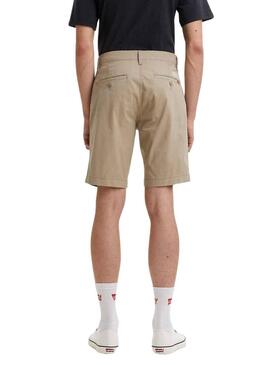 Bermudas Levis Chino Short Beige per Uomo