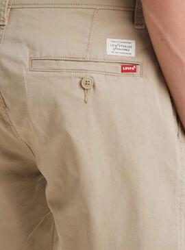 Bermudas Levis Chino Short Beige per Uomo