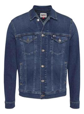 Giubbotto Tommy Hilfiger Denim Blu per Uomo