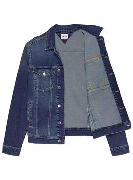 Giubbotto Tommy Hilfiger Denim Blu per Uomo