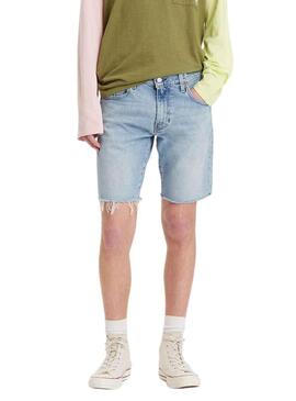 Bermudas Levis 412 Slim Blu per Uomo