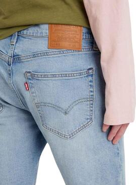 Bermudas Levis 412 Slim Blu per Uomo