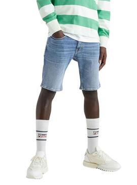 Bermudas Tommy Jeans Scanton Blu per Uomo