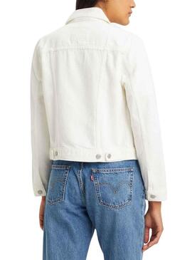 Giubbotto Levis Original Bianco per Donna