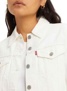 Giubbotto Levis Original Bianco per Donna