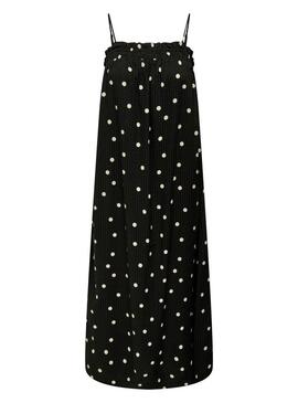 Vestito Only Mia Dots Nero per Donna