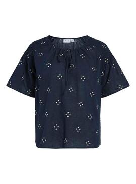 Top Vila Maria Blu Navy per Donna