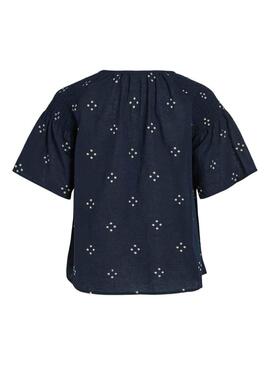 Top Vila Maria Blu Navy per Donna