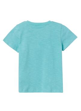 T-Shirt Name It Velbo Blu per Bambino