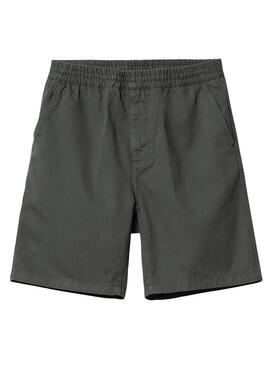 Bermuda Carhartt Flint Short Grigio per Uomo