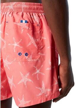 Costume da bagno North Sails Volley Corallo per Uomo