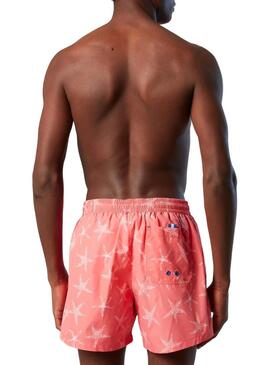 Costume da bagno North Sails Volley Corallo per Uomo