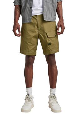 Bermudas G-Star Sport Trainer Verde per Uomo