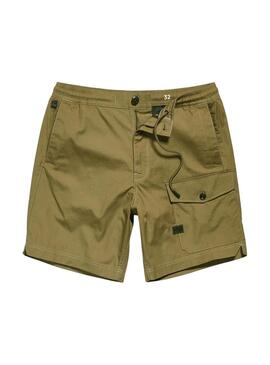 Bermudas G-Star Sport Trainer Verde per Uomo