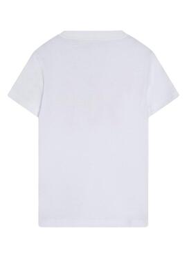 T-Shirt Levis 501 Bianco per Bambino