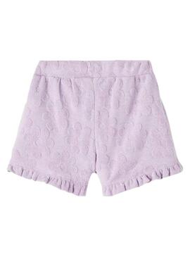 Short Name It Jenny Shorts Lila per Bambina