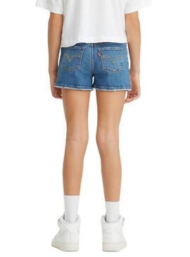 Shorts Levis 501 Blu per Bambina