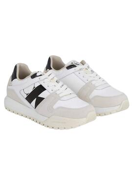 Sneakers Calvin Klein Toothy Run Bianco Donna