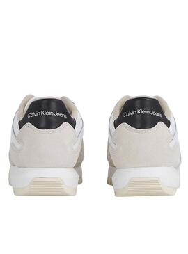 Sneakers Calvin Klein Toothy Run Bianco Donna