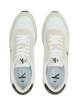 Sneakers Calvin Klein Retro Runner Bianco Uomo