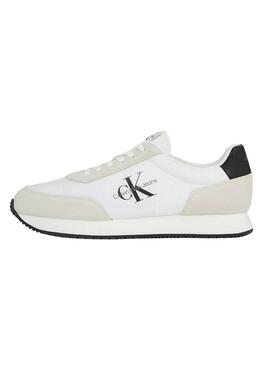 Sneakers Calvin Klein Retro Runner Bianco Uomo