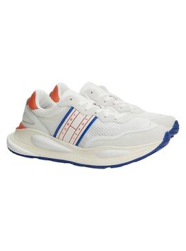 Sneakers Tommy Jeans Fashion Bianco per Uomo