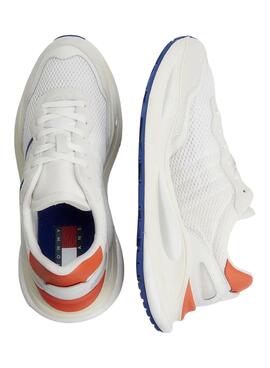 Sneakers Tommy Jeans Fashion Bianco per Uomo