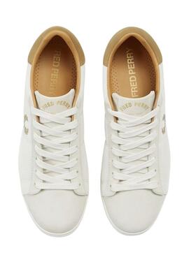 Sneakers Fred Perry Spencer Bianco per Uomo