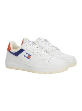 Sneakers Tommy Jeans Premium Bianco per Uomo