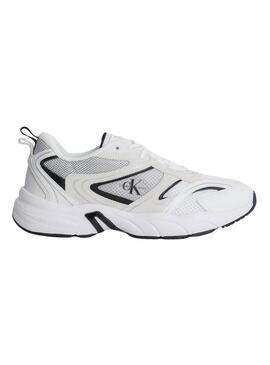 Sneakers Calvin Klein Basket Bianco per Donna