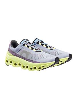Scarpe da ginnastica On Cloudmonster lilla per donna