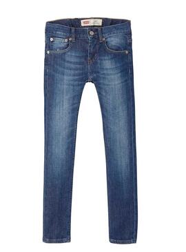 Jeans Levis Kids 519 Indaco