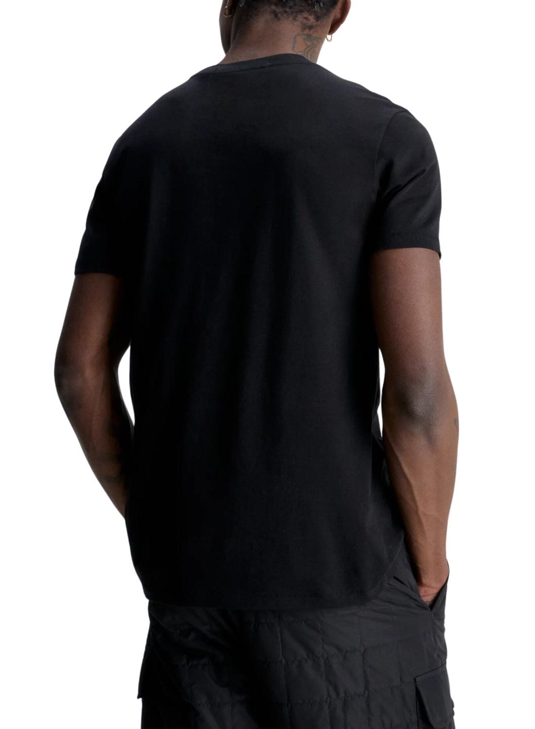 T-Shirt Calvin Klein Seasonal Nero per Uomo