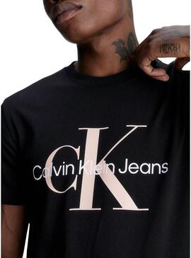 T-Shirt Calvin Klein Seasonal Nero per Uomo