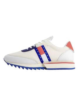 Sneakers Tommy Jeans Runner Bianco per Uomo