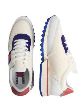 Sneakers Tommy Jeans Runner Bianco per Uomo